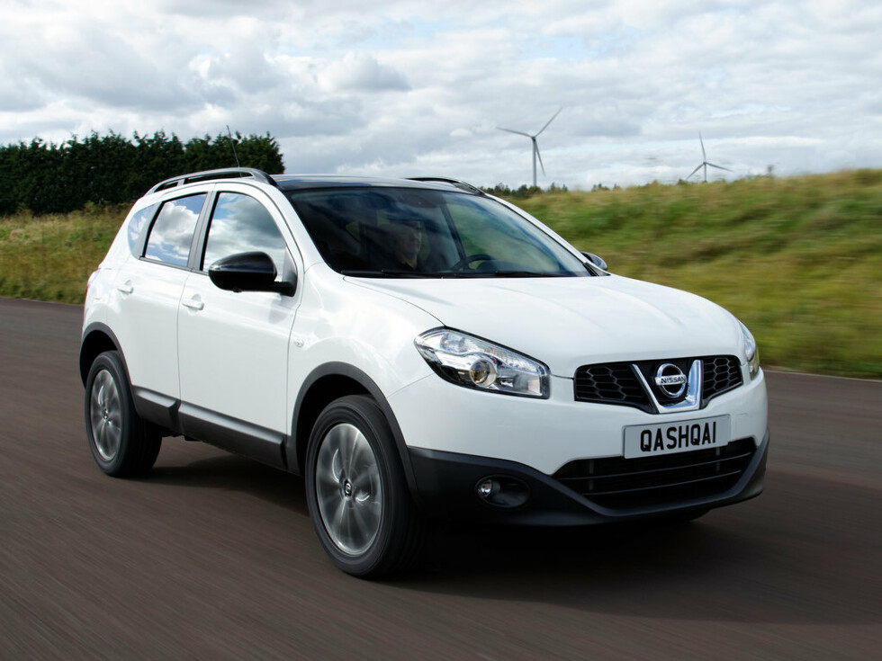 Коврики текстильные "Классик" для Nissan Qashqai I (suv / J10) 2010 - 2013, черные, 2шт.