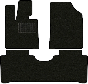 Коврики текстильные "Классик" для Changan UNI-K I (suv / SUV) 2020 - Н.В., черные, 3шт.