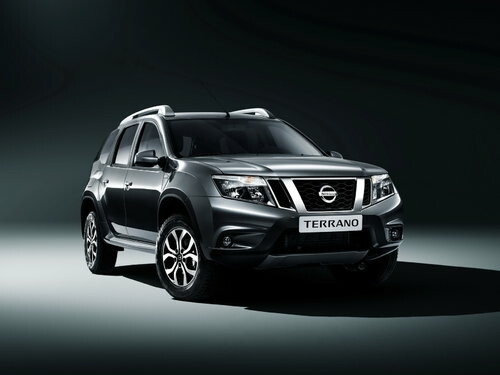 Коврики ЭВА "EVA ромб" для Nissan Terrano III (suv / D10) 2014 - Н.В., серые, 4шт.