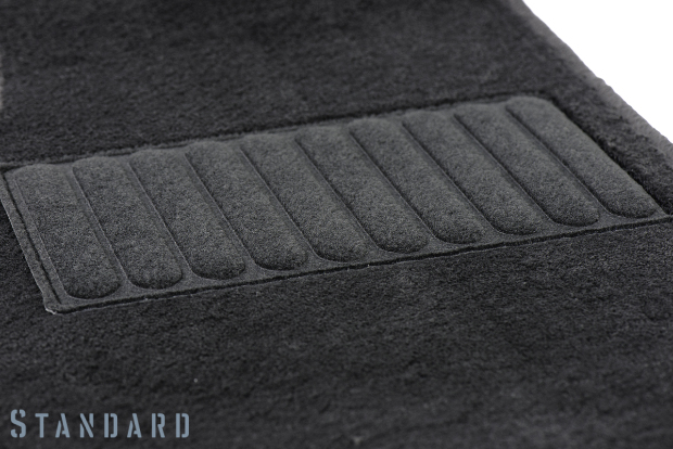 Коврики текстильные "Стандарт" для Audi Q7 II (suv / 4MB) 2019 - Н.В., черные, 5шт.