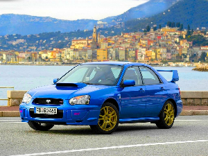 Коврики EVA для Subaru Impreza WRX (седан / GD) 2002 - 2005