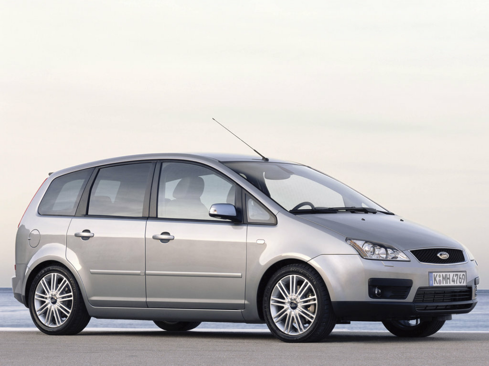 Коврики текстильные "Комфорт" для Ford C-Max (минивэн / Mk1) 2003 - 2007, ые, 4шт.